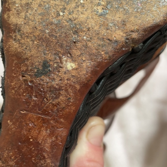 Louis Vuitton Wedge Sandals size 37 - Picture 8 of 12